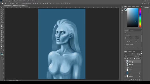 Timelapse Speed Paint - Painting with Light смотреть онлайн