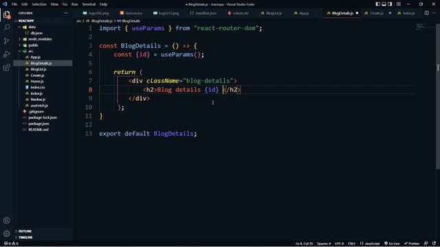 เรียน React Route Parameters #21 смотреть онлайн