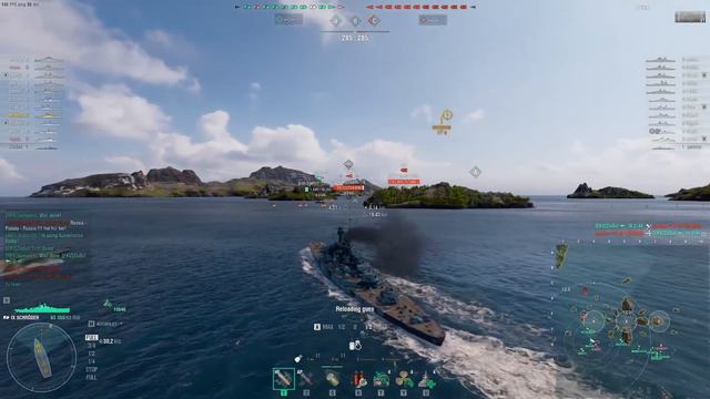 Schröder - Review - T9 Dockyard German Heavy Cruiser | World of Warships смотреть онлайн