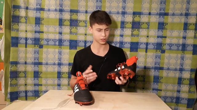 Обзор на профессиональные бутсы Adidas Predator 18.1|Красно-Черного цвета смотреть онлайн