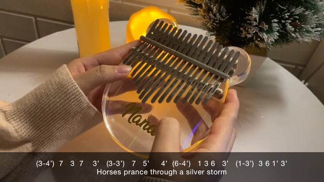 Once Upon A December - ANASTASIA | Kalimba Cover With Tabs (NO TUNING) смотреть онлайн
