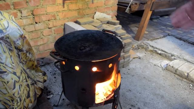 Жареные креветки приготовленные на САДЖе смотреть онлайн