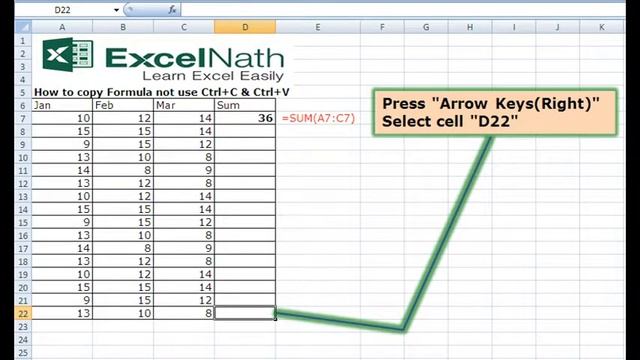 How to copy Formula not use Ctrl+C & Ctrl+V смотреть онлайн