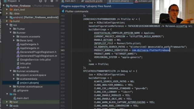 Flutter & Firebase : Setup du projet et des dépendences смотреть онлайн