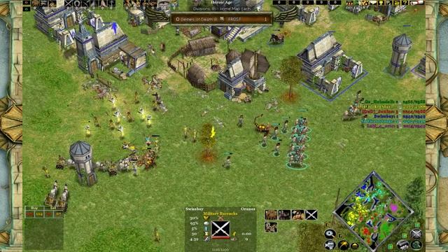 AoT S29, D1, R1 - DoD|B vs. FROST, Game 2 - Age of Mythology: The Titans Clan League, Season 29 смотреть онлайн
