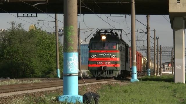 Поезда около пл. Купчино 2013г смотреть онлайн