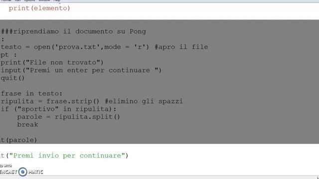 Py 26 Python Stringhe ed array смотреть онлайн