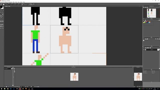 How To Pixel Art Tutorials [6] - Draw 16x16 Character смотреть онлайн