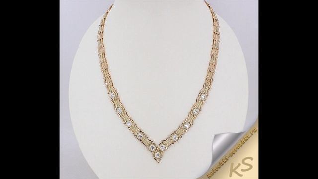 Колье из золота новинки 2018 смотреть онлайн