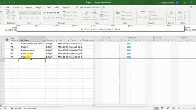 Work Breakdown Structure (WBS) in MS Project or Project Management - MS Project Tutorial смотреть онлайн