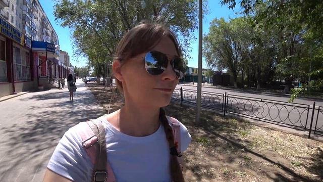 Юго-Восток Караганда | Прогулка в жару по проспекту Строителей смотреть онлайн