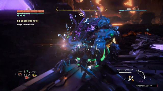 HORIZON ZERO DAWN BOSS FEUERKLAUE (Nahkampf) aus "The Frozen Wilds" смотреть онлайн