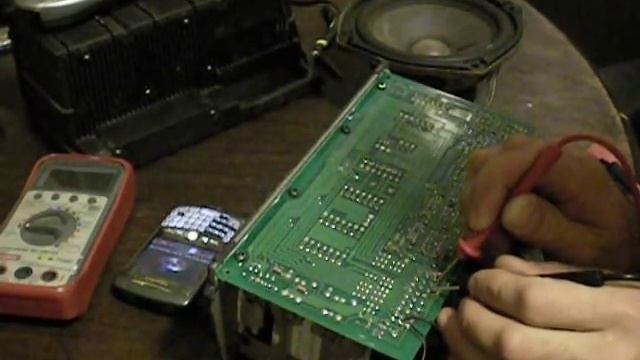 Mercedes Bose amplifier repaired. Bench test. смотреть онлайн