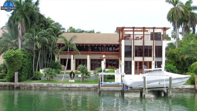 Miami Celebrity Homes Boat Cruise Tour, Florida, United States | Tourist Places Attractions смотреть онлайн