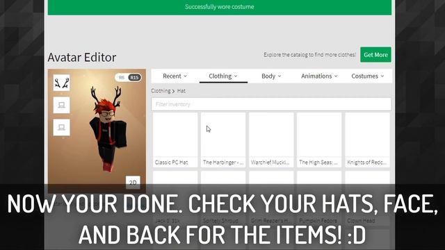 How to get the Roblox Creator Challenge hats! [ROBLOX Tutorial] смотреть онлайн