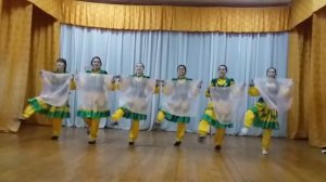 Татарский стилизованный танец с платками гр Василя