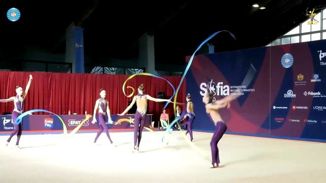 RGG JUNIOR TEAM ESTONIA (EST) 5RIBBON | JUNIOR GROUPS - GROUP B | FIG SOFIA CUP 2019 | PRELIM смотреть онлайн