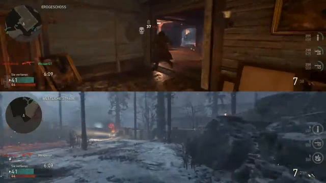 Call of Duty: WWII Split Screen #21 смотреть онлайн