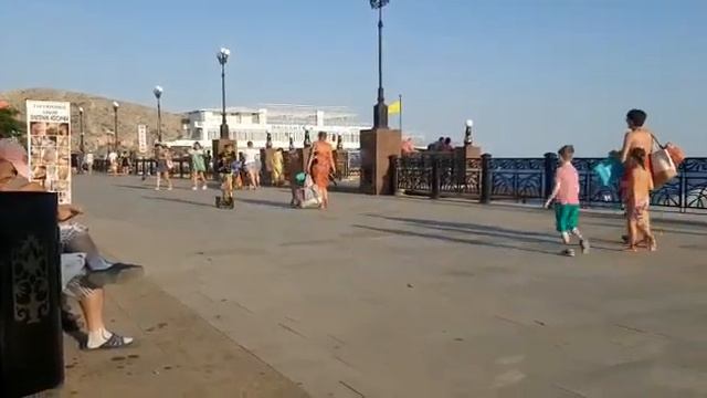 Крым, Судак, гонки на самокатах смотреть онлайн