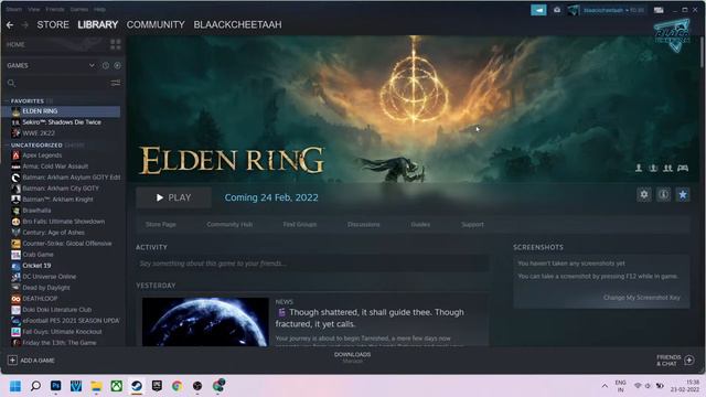 Elden Ring Preload from Steam | Stay tuned for Live смотреть онлайн