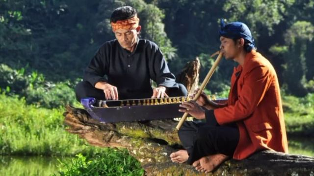 the best music for relaxation, Indonesian art, Sundanese flute смотреть онлайн