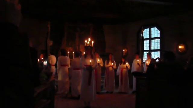 Santa Lucia in Skansen Stockholm смотреть онлайн
