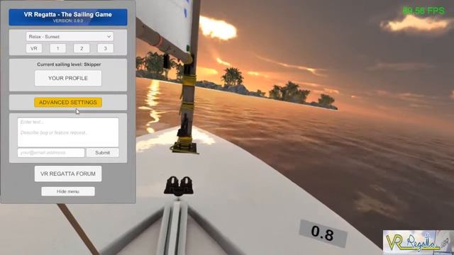 Adjusting height ( sitting position ) in VR Regatta смотреть онлайн