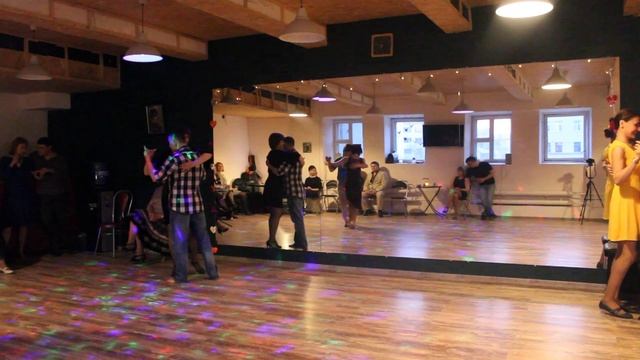 Милонга 02 апреля 2016 года - наш Паша с нашей Светой ))) смотреть онлайн