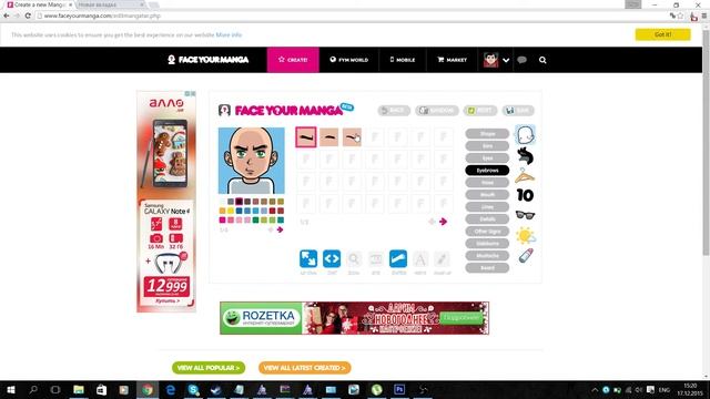 Делаем мультяшную аватарку,картинку,иконку смотреть онлайн