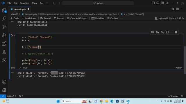 Here is What's Good About Pass Ref of Mutable & Immutable Data in Python смотреть онлайн