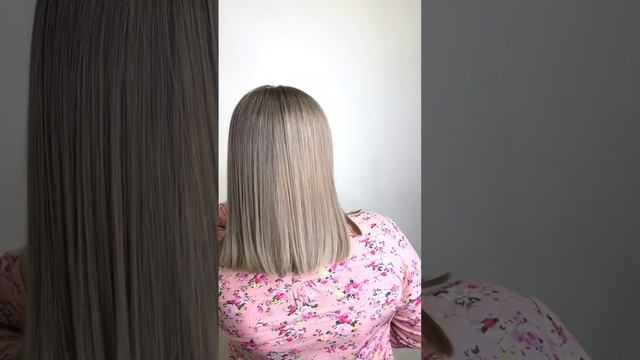 Мелирование волос #окрашиваниеволос #парикмахер #shorts