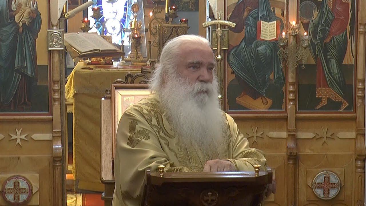 Первосвятительская проповедь после чтения Евангелия 25_06_23 смотреть онлайн