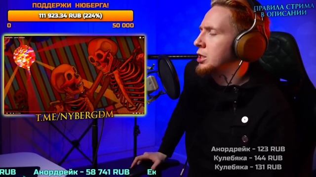 ШАГ НАЗАД? I Нюберг слушает Pyrokinesis - Диско Элизиум смотреть онлайн