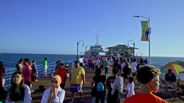 Rizz Dive into the Fun of Santa Monica Pier: A Stunning 8K HDR Walking Tour (Subtitle facts) смотреть онлайн