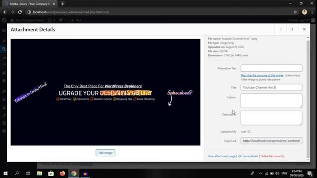 WordPress Media Library | How To Add Images In WordPress In HINDI смотреть онлайн