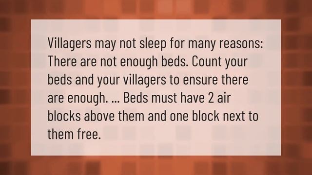Why won't my villagers breed? смотреть онлайн