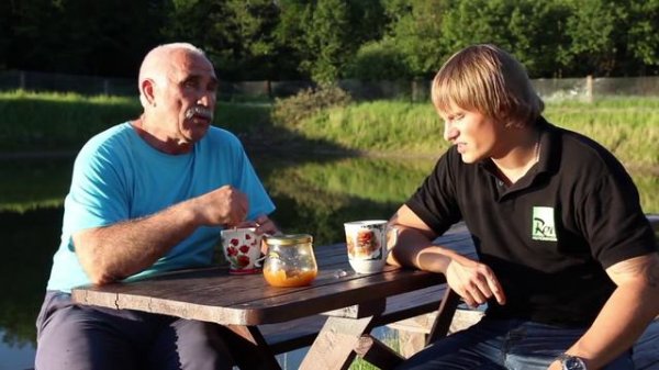 Беседа в питомнике А.К. Борисенка