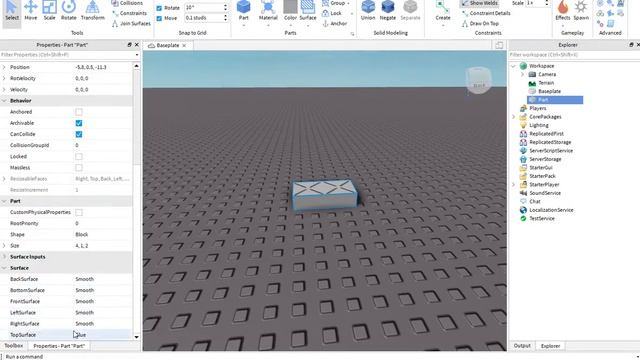 Finding Front Surface 2020 (Surface Property) | Roblox Studio смотреть онлайн