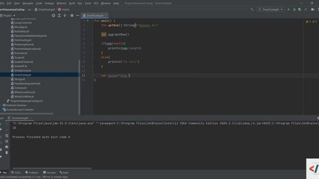 34-Kotlin Smart Cast in Hassaniya التحقق من الأنواع والتحويل بينها بالحسانية смотреть онлайн