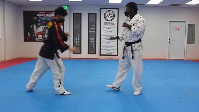 Hapkido Red Belt One Step Sparring #3 смотреть онлайн