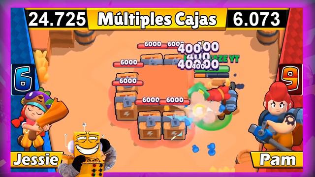 ТАНУКИ ДЖЕССИ ПРОТИВ ПЭМ! САМЫЙ СИЛЬНЫЙ ПЕРСОНАЖ в BRAWL STARS смотреть онлайн