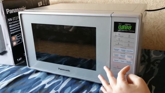 Распаковка - Микроволновая печь Panasonic NN-ST27HMZPE смотреть онлайн