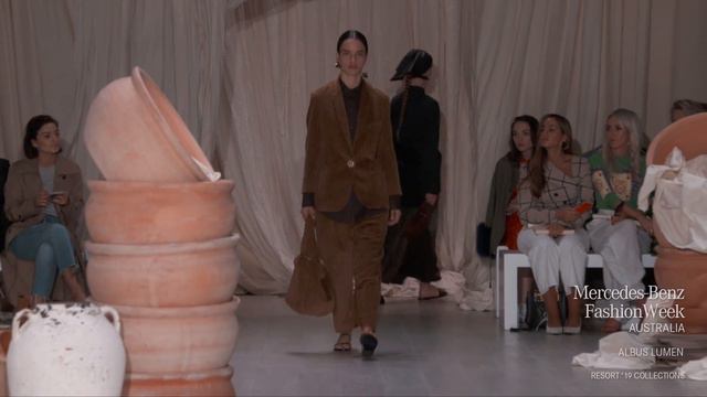 ALBUS LUMEN MERCEDES-BENZ FASHION WEEK AUSTRALIA RESORT 19 COLLECTION смотреть онлайн