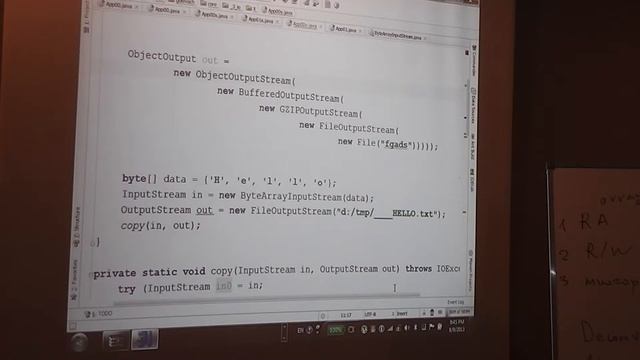 Java Core July: JavaIO. Лекция #9 (Часть 4) смотреть онлайн