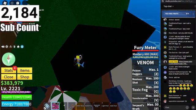 [🔴Live] If I Speak About Blox Fruits I Giveaway A Fruit! (OP BLOXFRUIT GIVEAWAY) смотреть онлайн