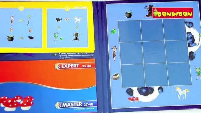 Игра головоломка Волшебный лес Bondibon смотреть онлайн