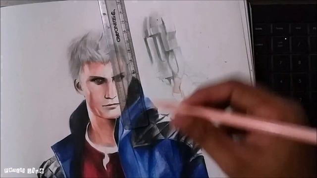 Drawing Nero (2nd Video) | Devil May Cry 5 (2019) | Pencil Glue смотреть онлайн