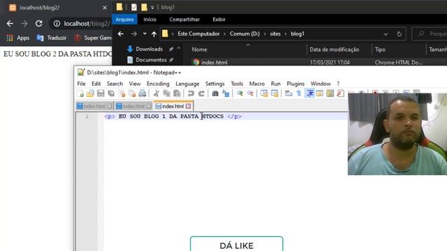 Mudar pasta da página inicial no Xampp e no Apache. смотреть онлайн