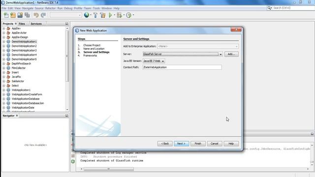 Creating A Simple JSP Web Application in NetBeans смотреть онлайн