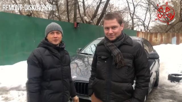 Отзыв клиента. Порошковая покраска. Алмазная проточка. R22 BMW X6 | Ремонт дисков 24 смотреть онлайн